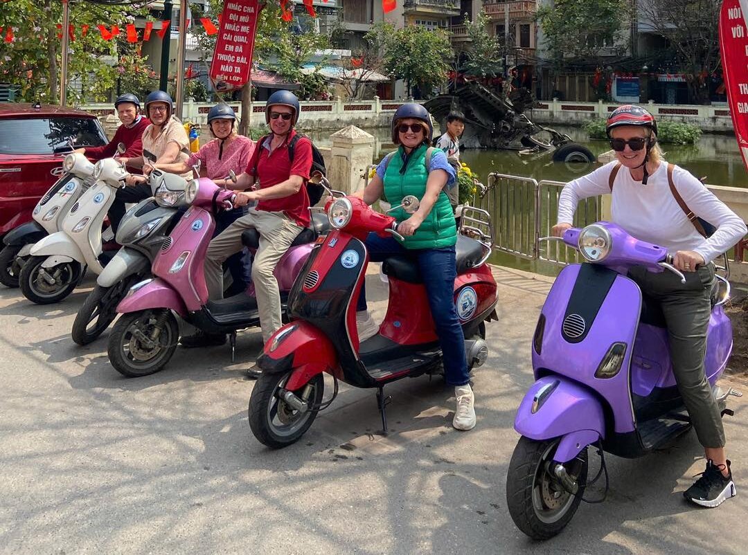 Vespa Tour: Explore Hanoi’s Outskirts and Bat Trang Ceramic Village