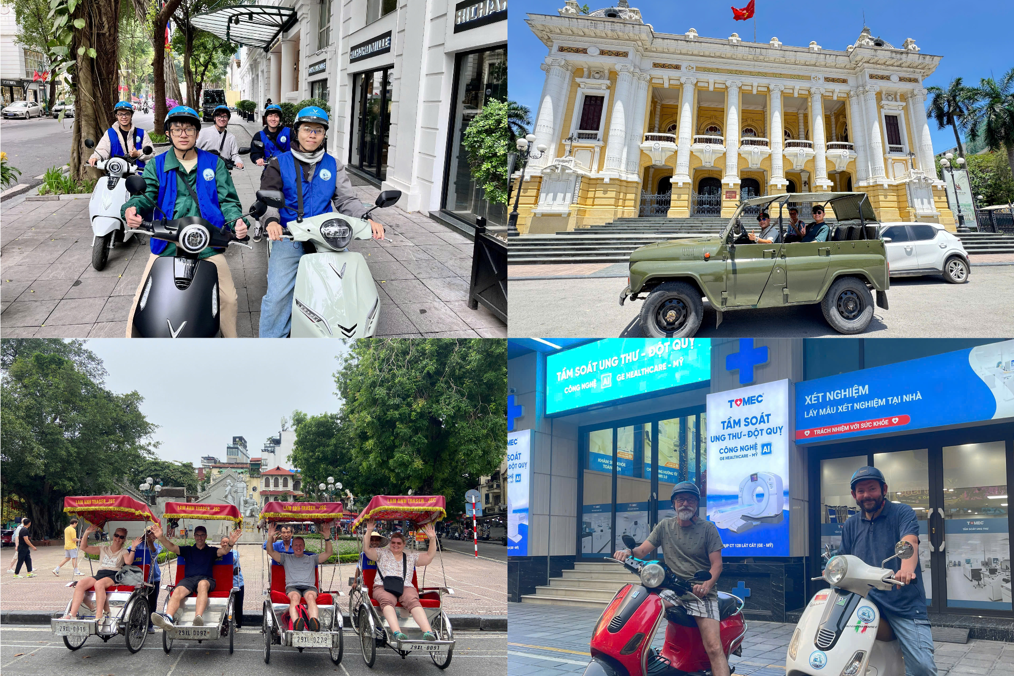 Discover Hanoi Through Means of Transportation Bearing Historical and Cultural Marks